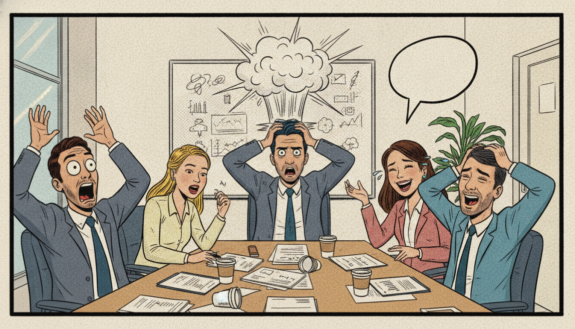 funny candid team office photo...