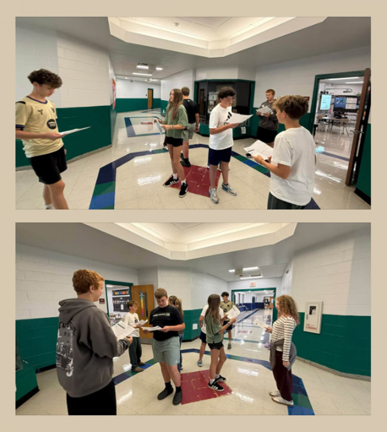 Student participate in a real-world Spanish language lesson.
