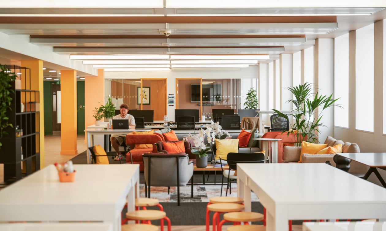 Motive creates a playful new London headquarters for AI-powered clinical research company Lindus | Design Insider