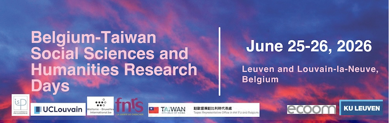 Belgium-Taiwan june 25 26 2026