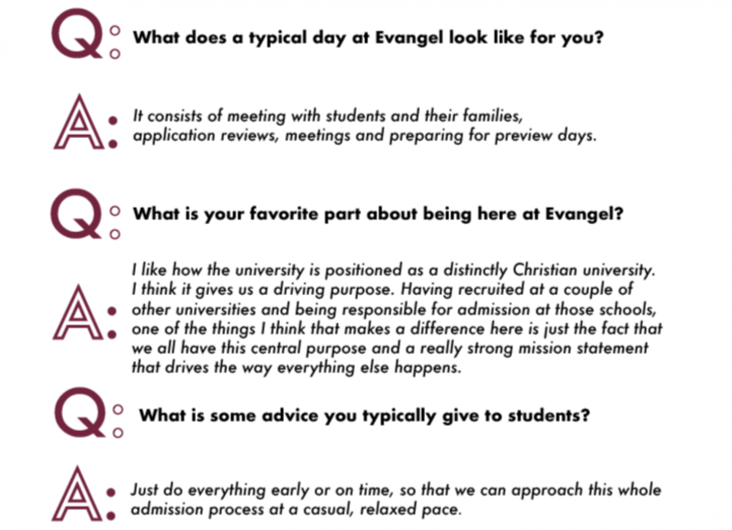 Q&A with Charlie Hungerford