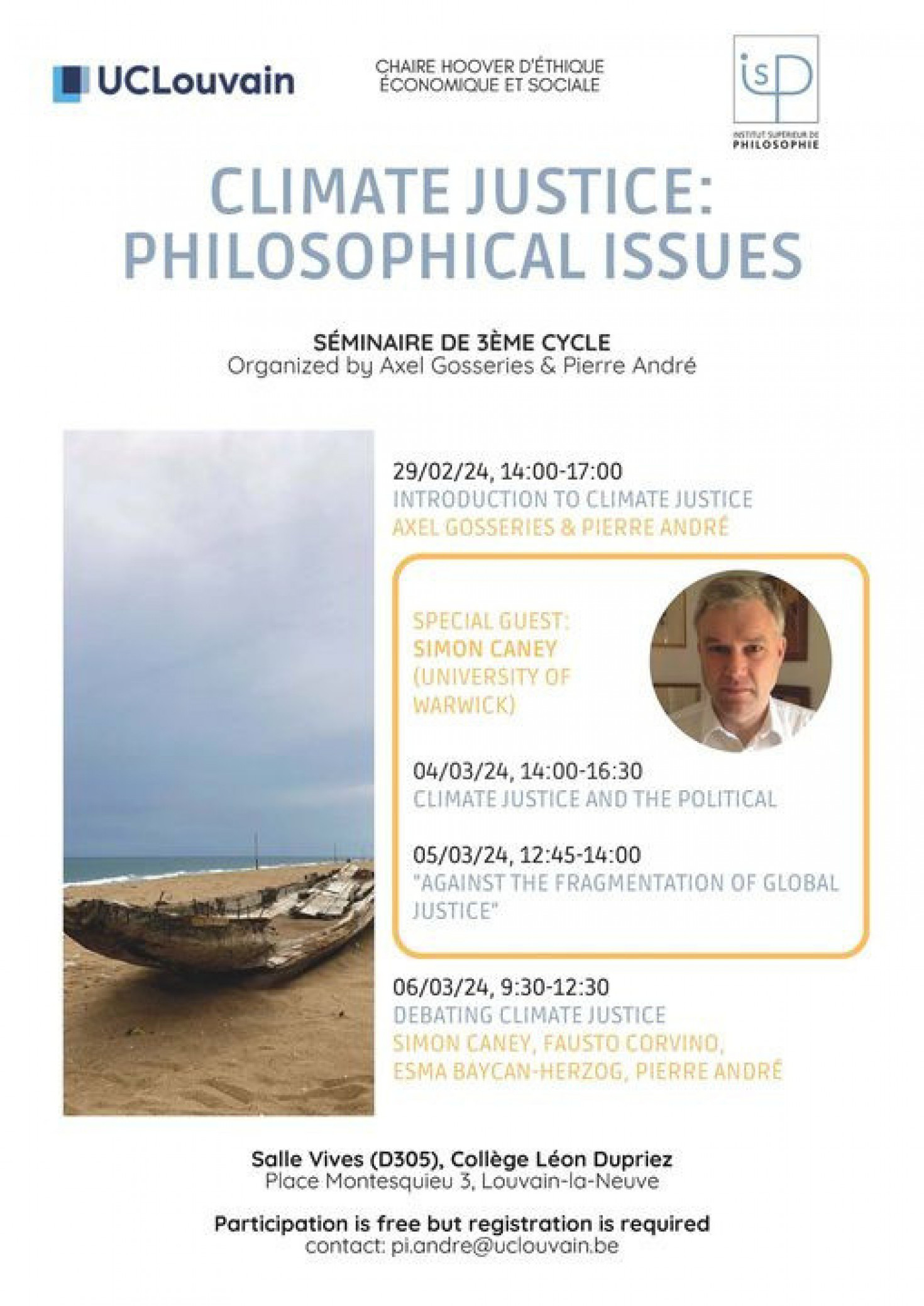 Climate Justice : philosophical issues