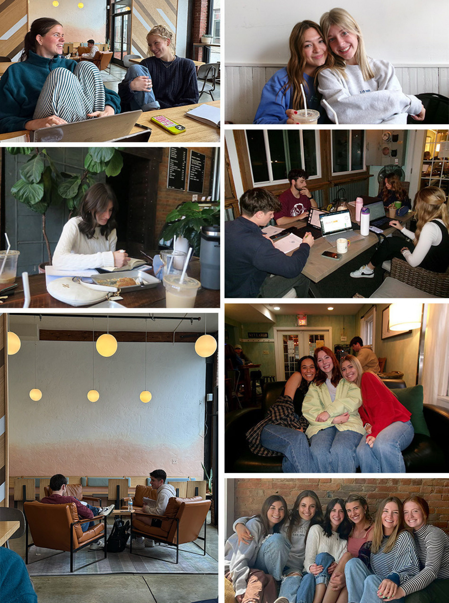 Coffee shop hangouts photos