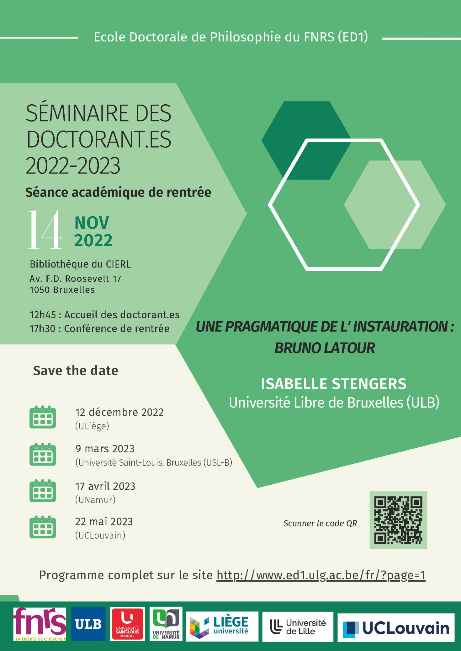 &Eacute;cole doctorale