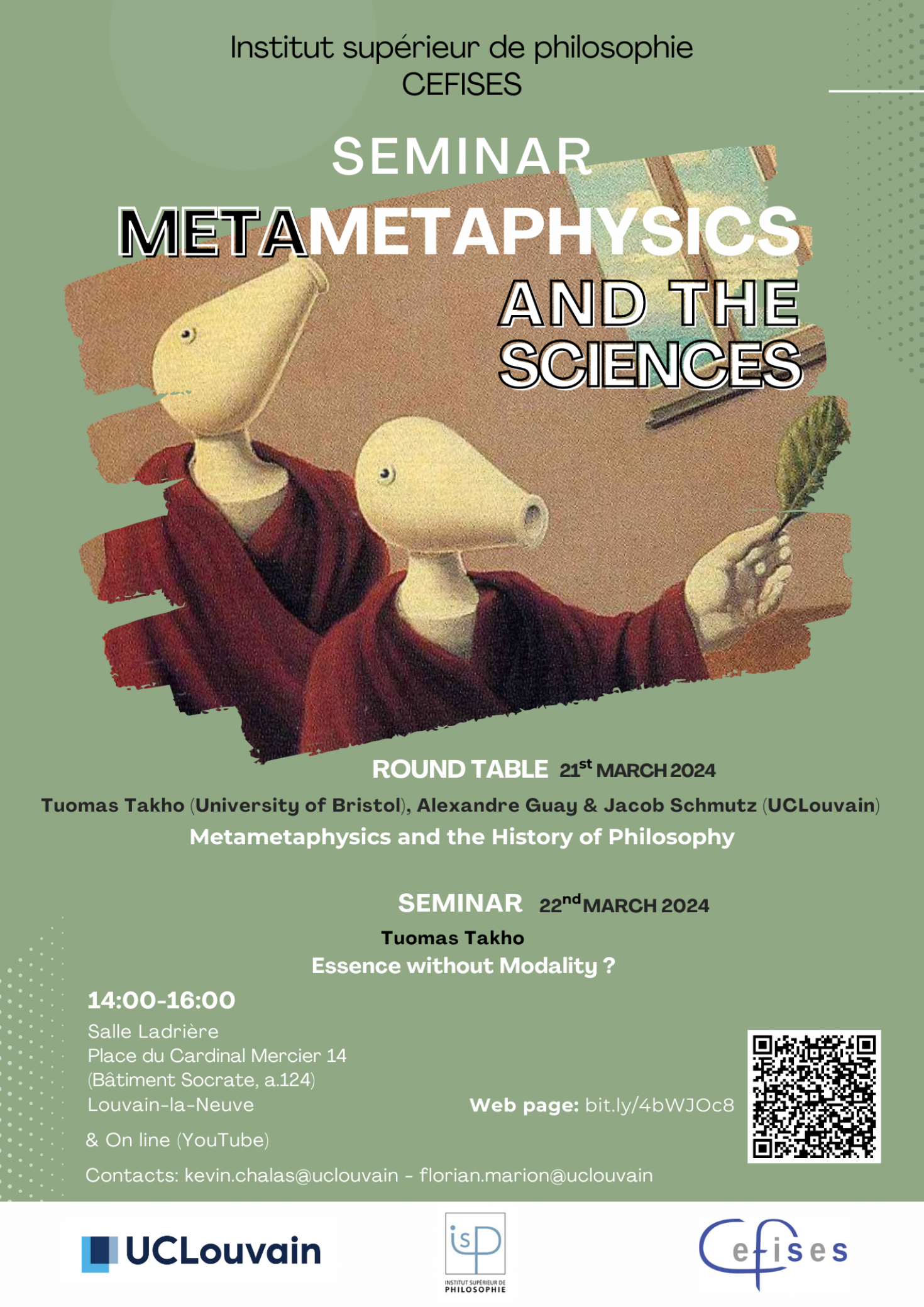 Seminar Metametaphysics and the sciences