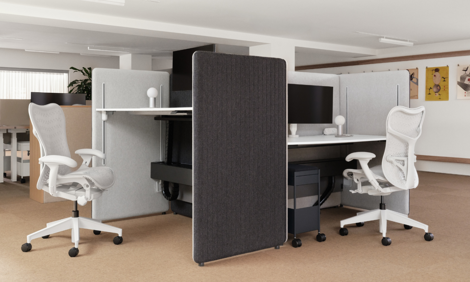 Herman Miller Expands Bound with Height-Adjustable Booths and Desking | Design Insider