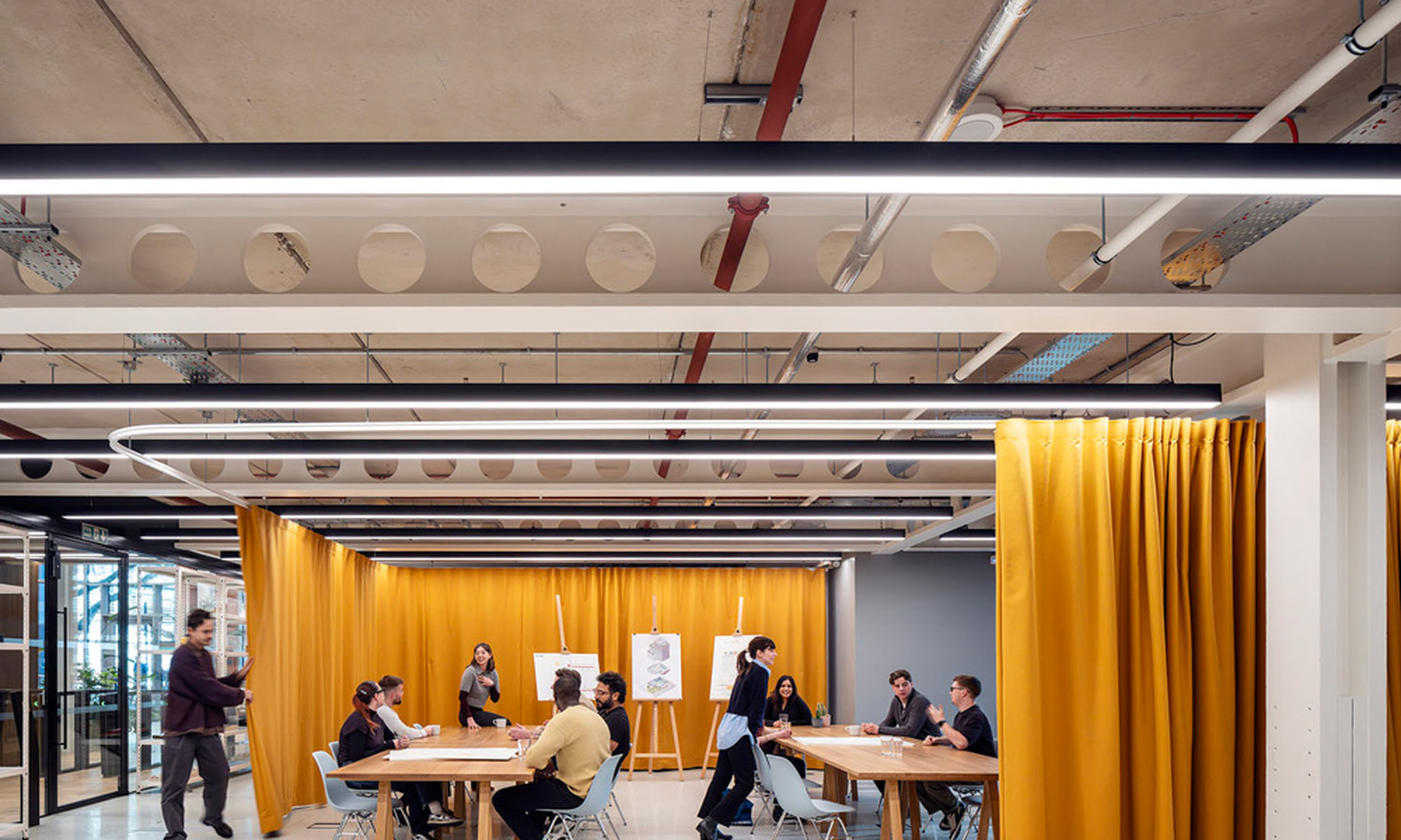 Fletcher Priest Architects’ self-designed workplace does more with less | Mix Interiors