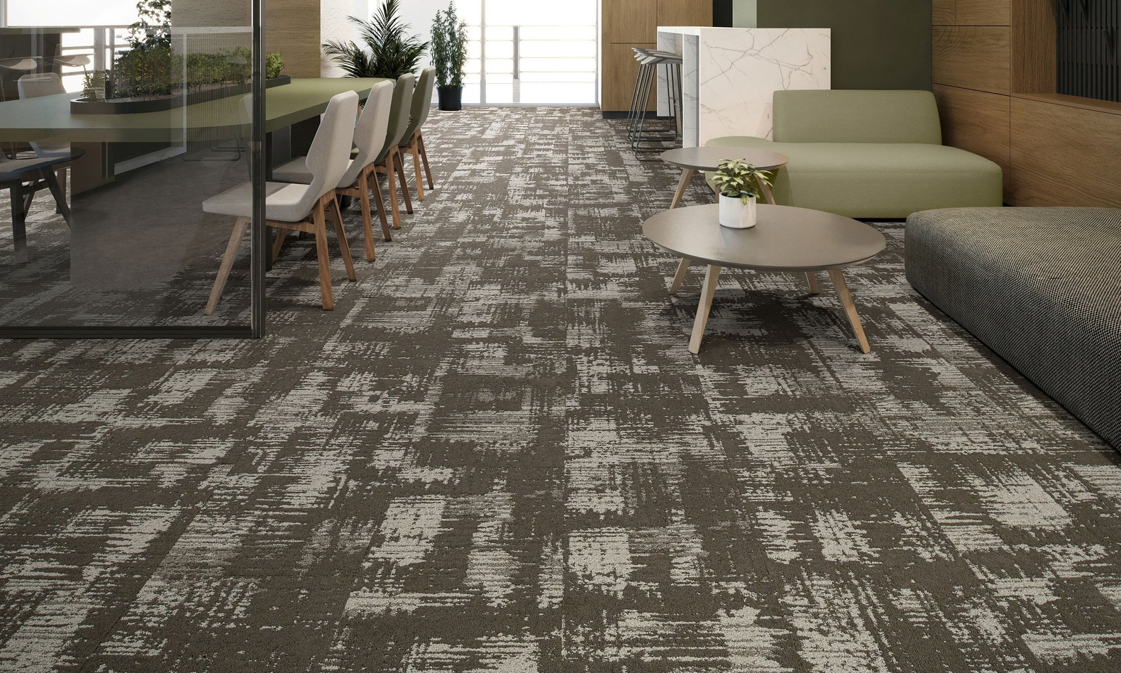 New from J+J Flooring: The Echo Collection Captures the Ripple Effect of Sound — officing.