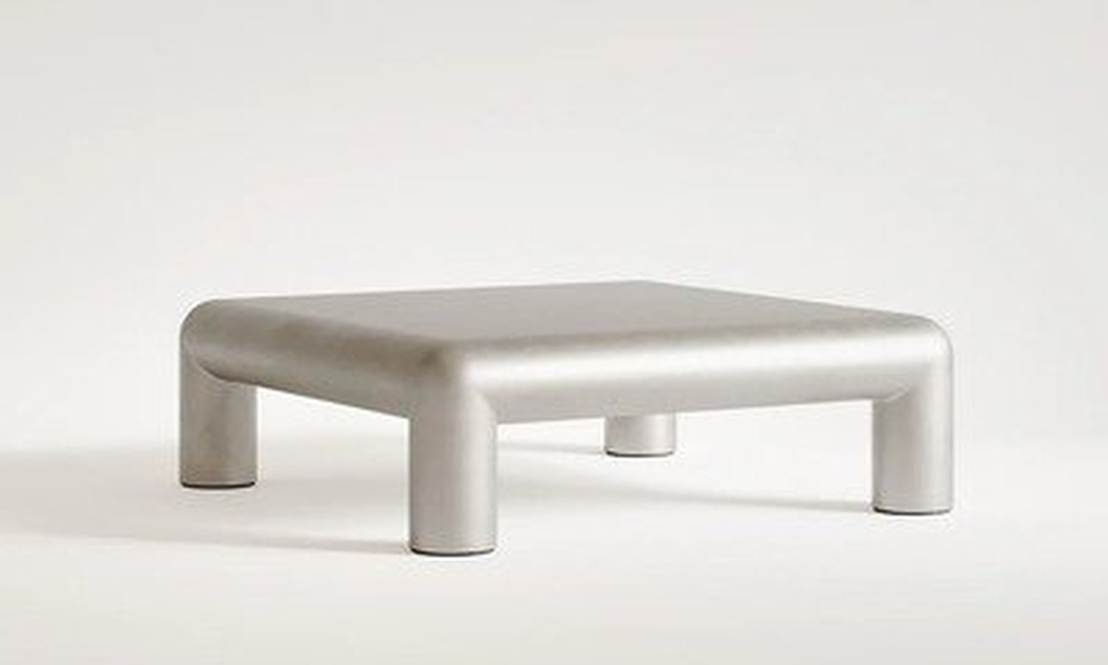 Formarkivet's Outrageously Chunky Cubio, a Raw Aluminum Coffee Table - Core77