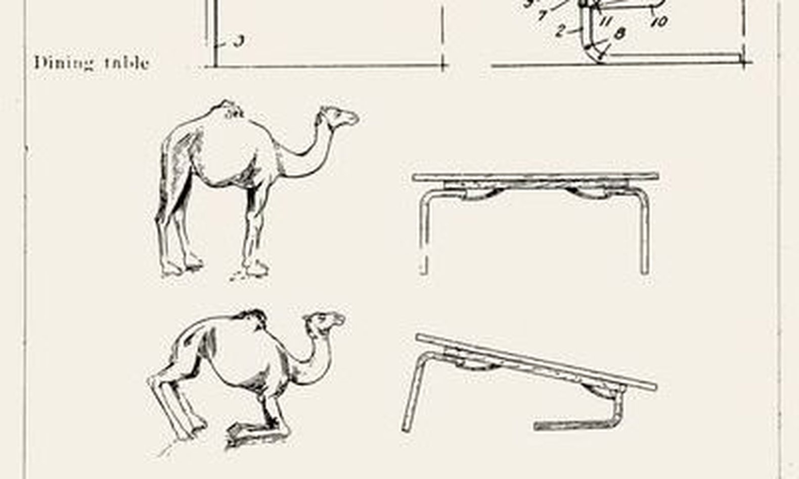 Early Transforming Furniture: Richard Neutra's Camel Table  - Core77