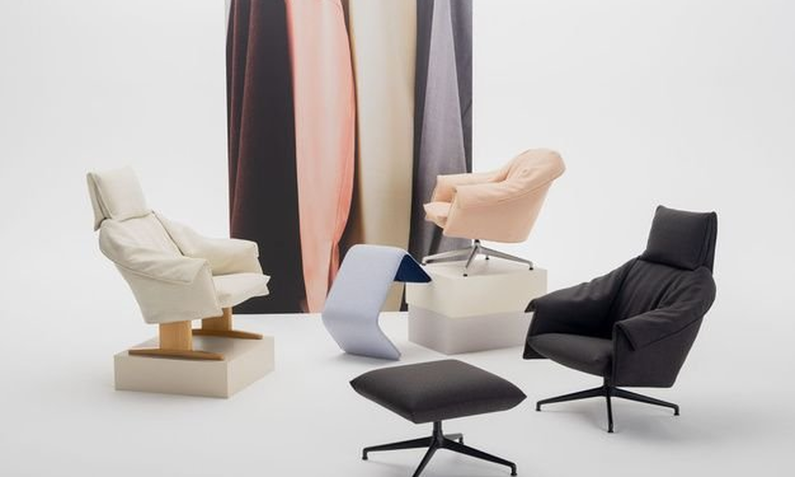 Vitra introduces Bascule lounge chair inspired by the comfort of a tailored jacket — officing.