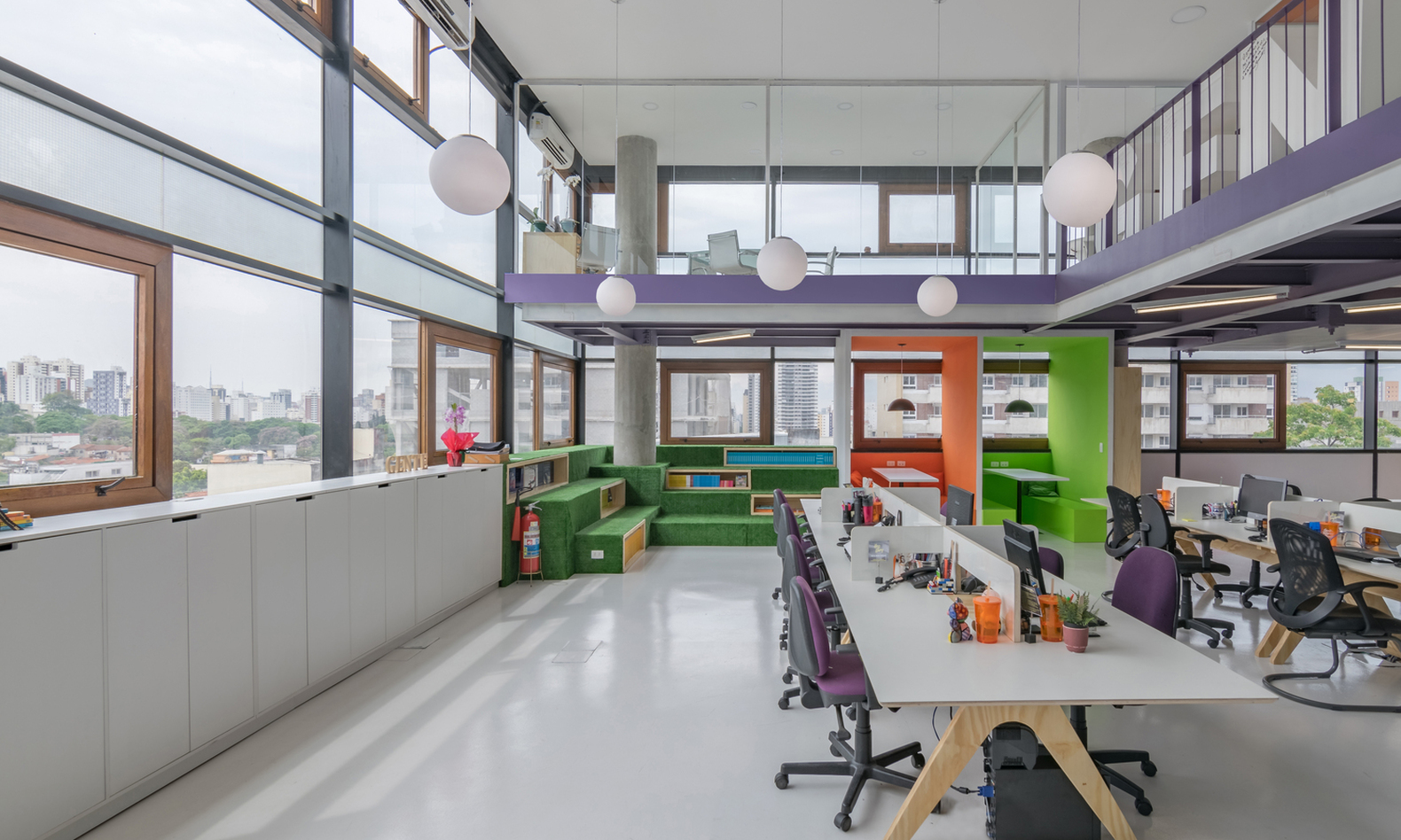 Donna Taylor, colour design manager at Johnstone’s Trade, tells OnOffice why workplace wellbeing is transforming the role of colour in modern office design