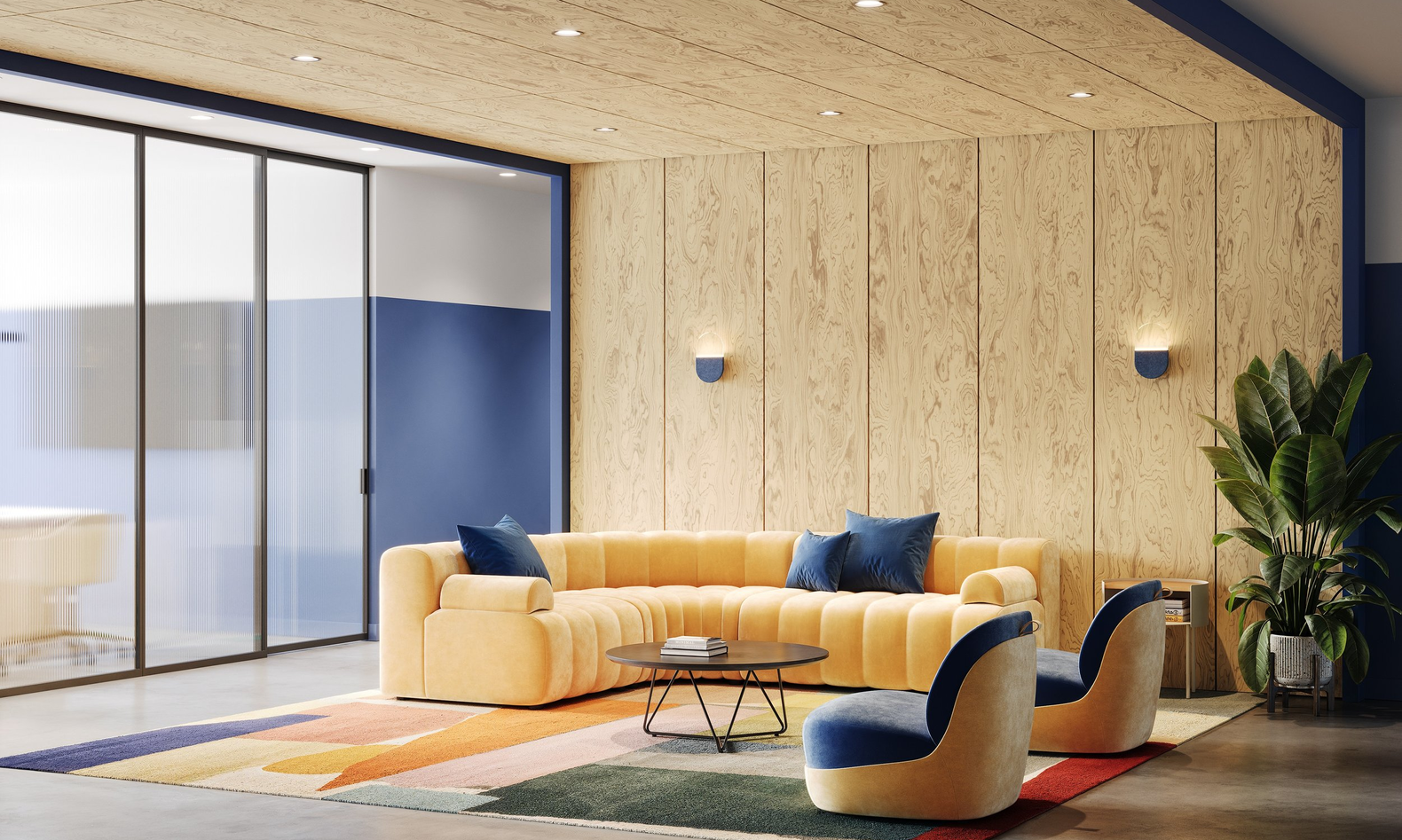 Turf Introduces Acoustic Ceiling Scape, Megalith - officing.