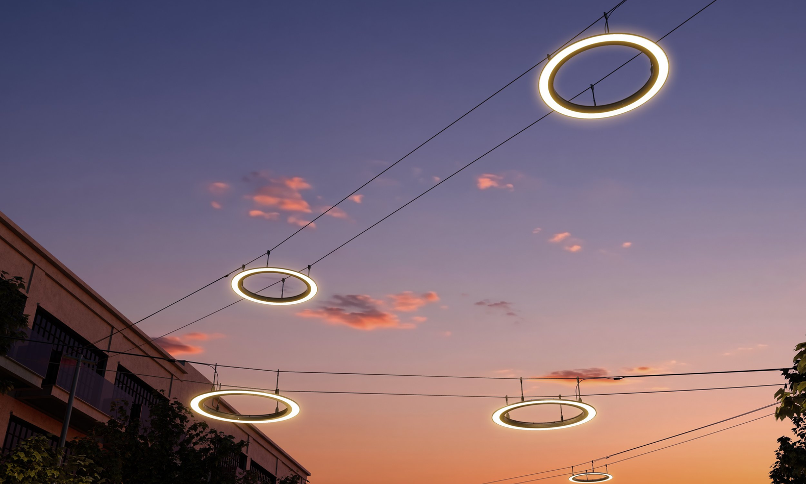Landscape Forms Introduces the Typology Catenary Ring Light,  The Inspired Evolution of a Modern Classic — officing.