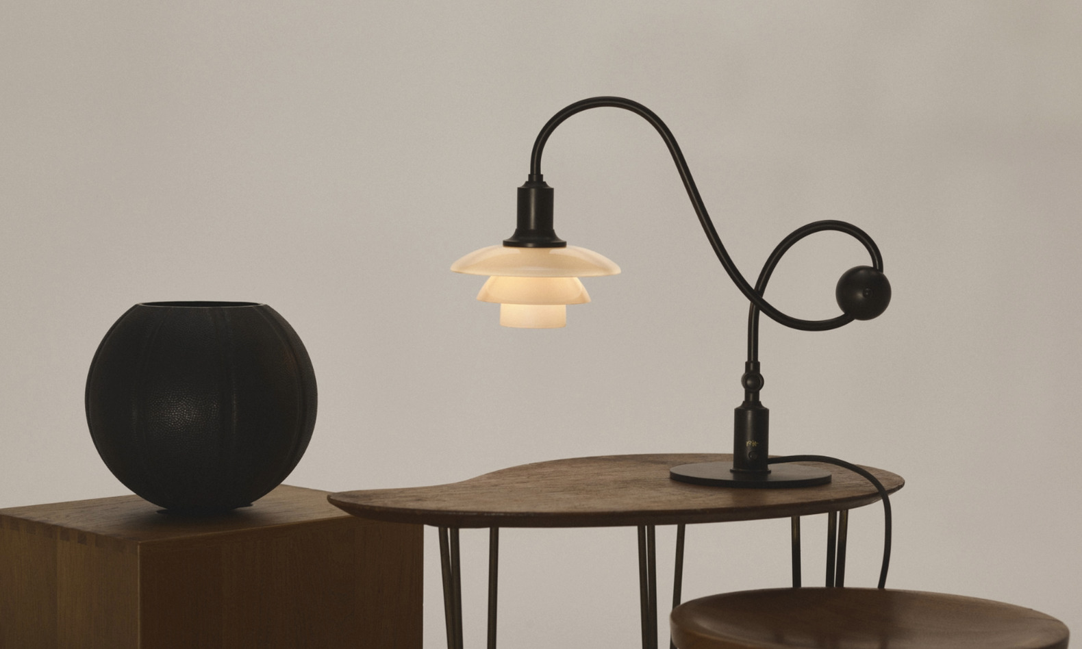 Play it again… Louis Poulsen reissues a 1930s clef-shaped piano lamp