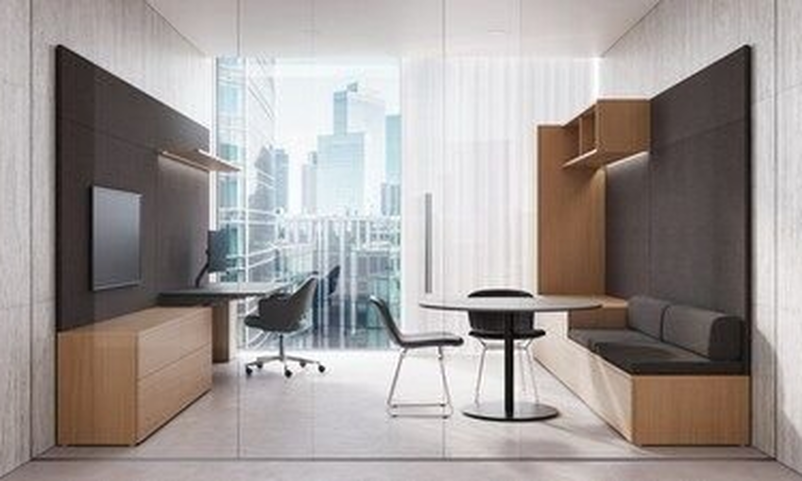 Knoll Debuts Konzert, a private office system where precision meets possibility - officing.