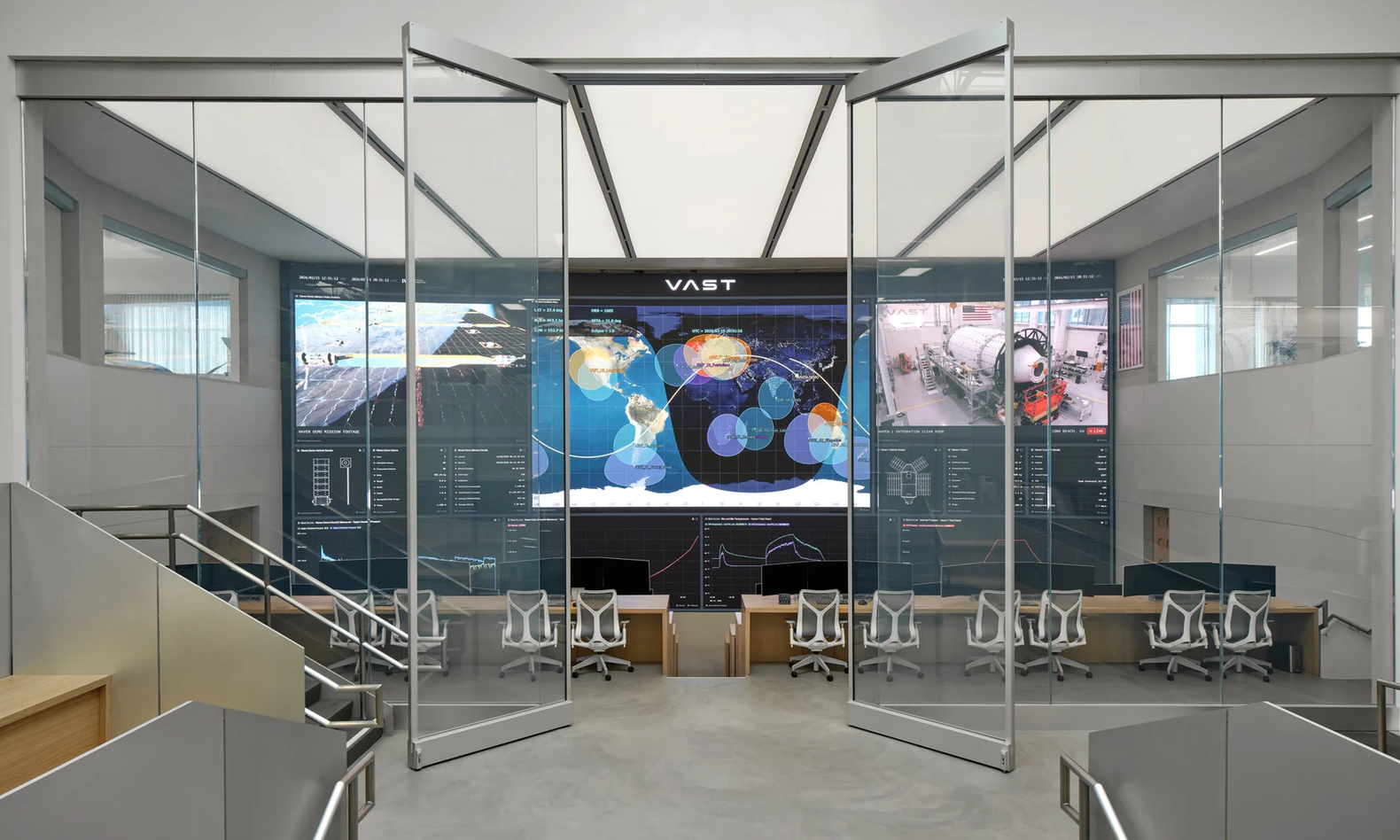 Step inside the gorgeous, futuristic offices of Vast, the startup designing the next-gen space station