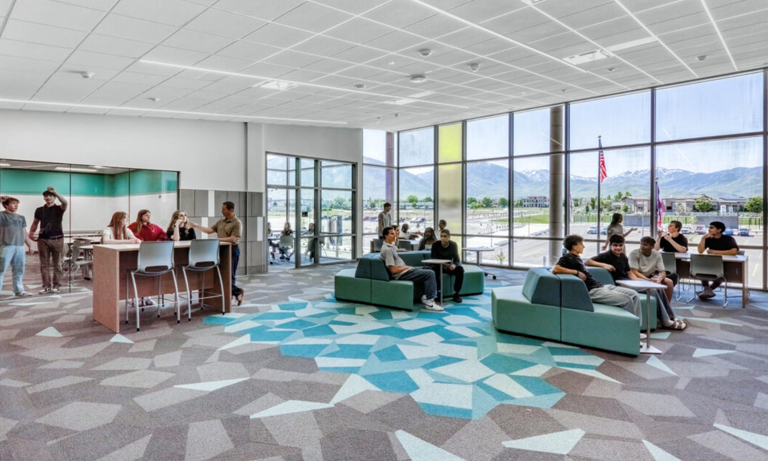 A Future-Focused High School Designed and Outfitted for Growth by The HON Company