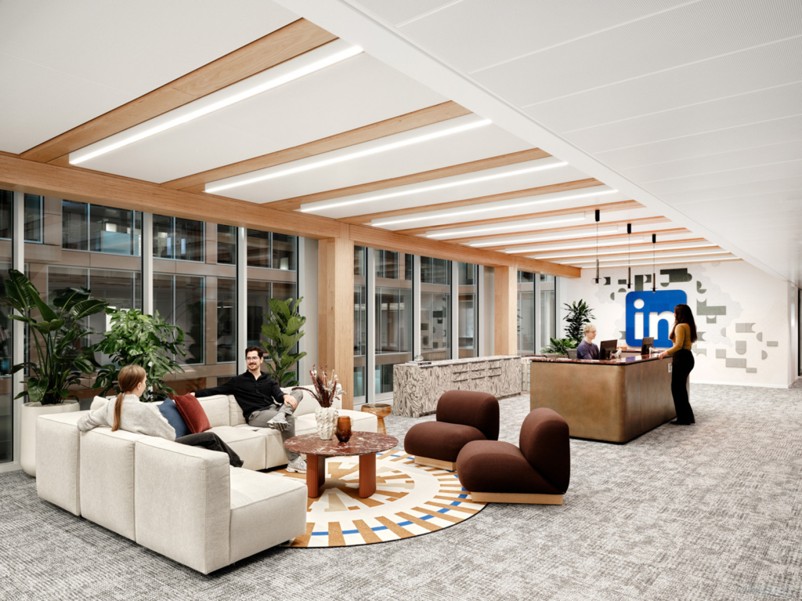 Gensler designs a village of millions at LinkedIn Munich | Mix Interiors