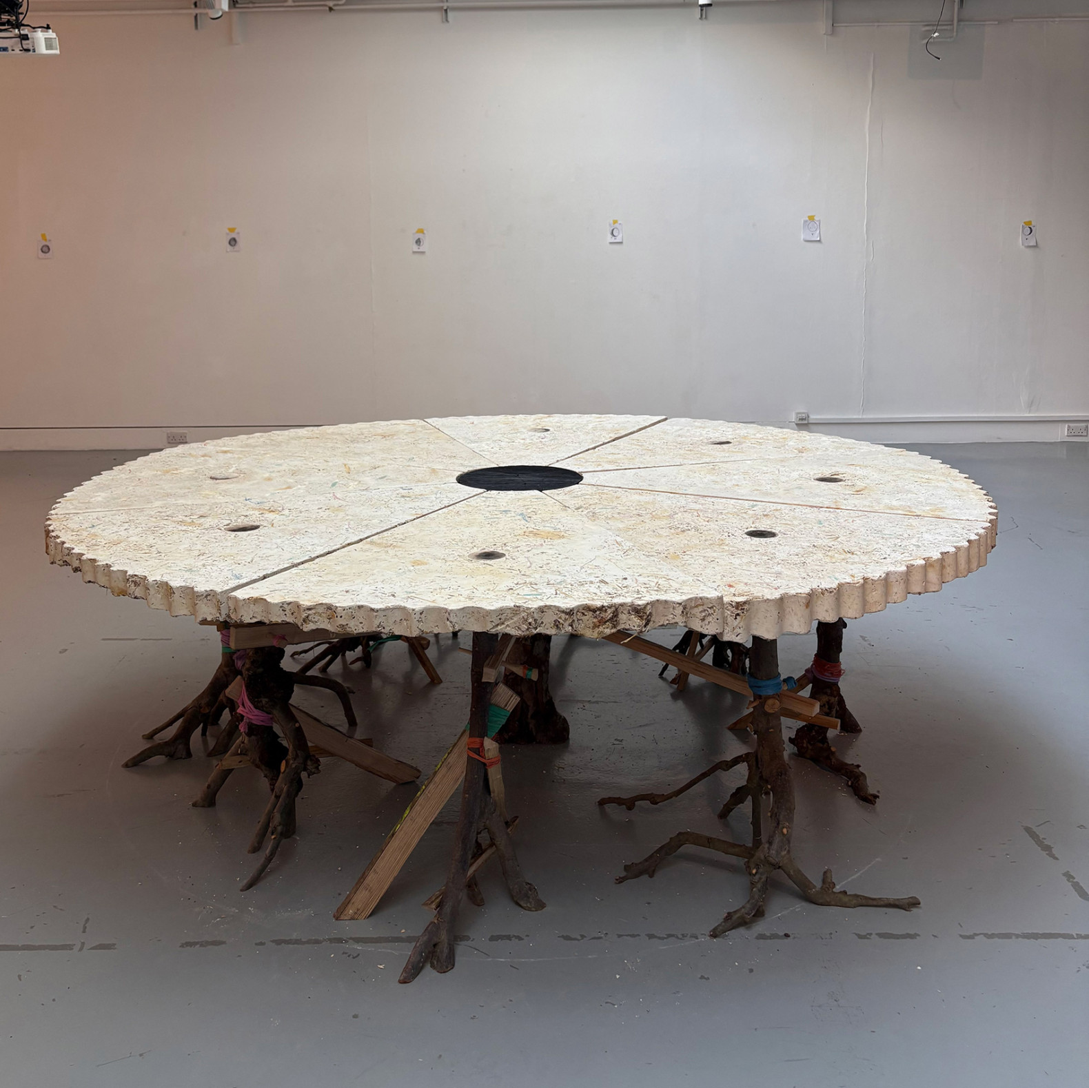 Harvest Moon table fabricated with materials and tools from within a 40 mile radius
