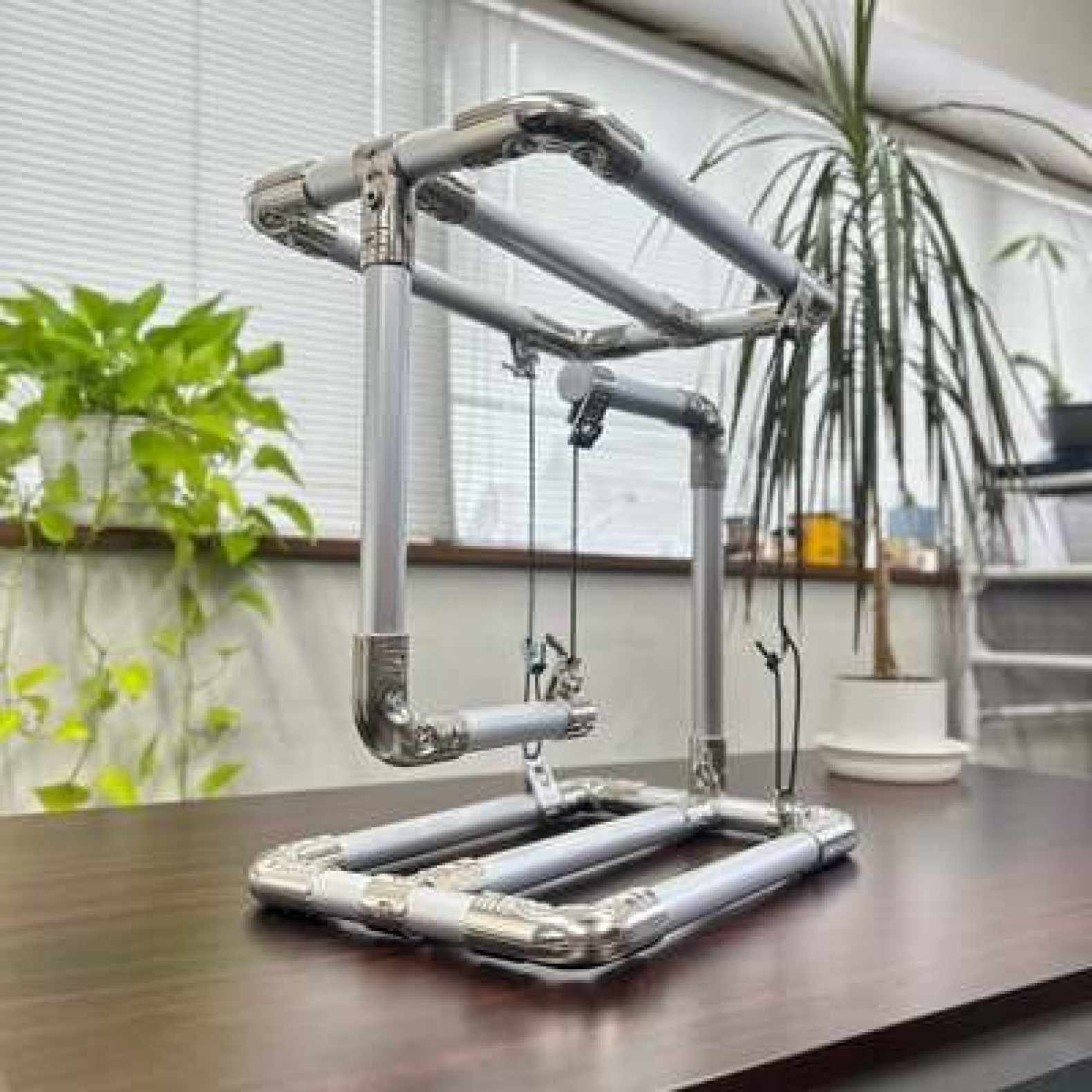 A Tensegrity-Based Side Table Made out of Pipes - Core77