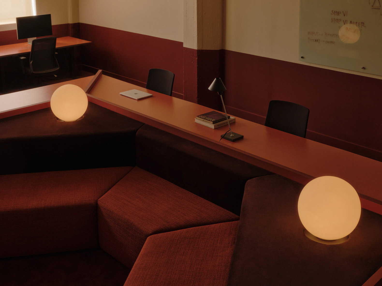 Float Studio explores retrofuturism in a bijou New York office for tech start-up Antiwork - OnOffice | Design at Work