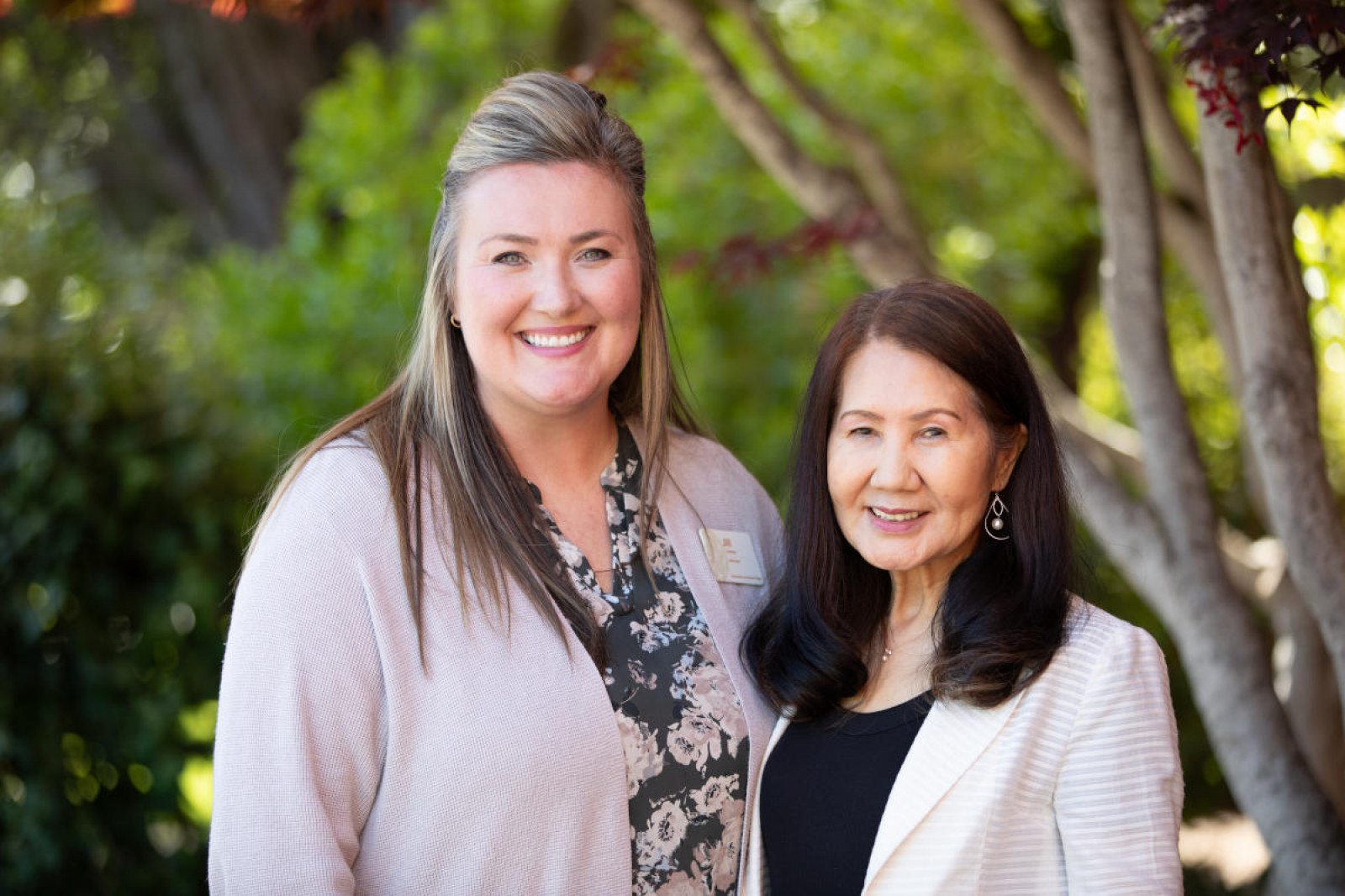 Jill Lomax and Masumi Timson.