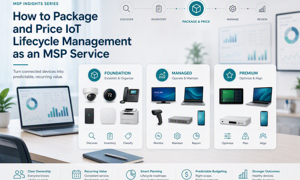 Article 4: How to Package and Price IoT Lifecycle Management as an MSP Service