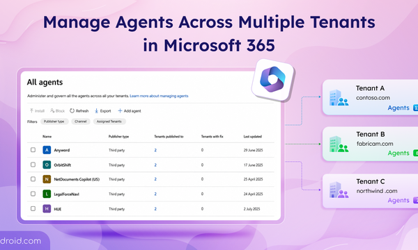 Multi-Tenant Agent Management in M365 Admin Center