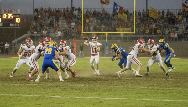 Two american fotball teams hea...