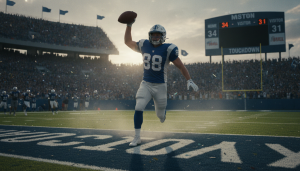 Picture of american footballer...