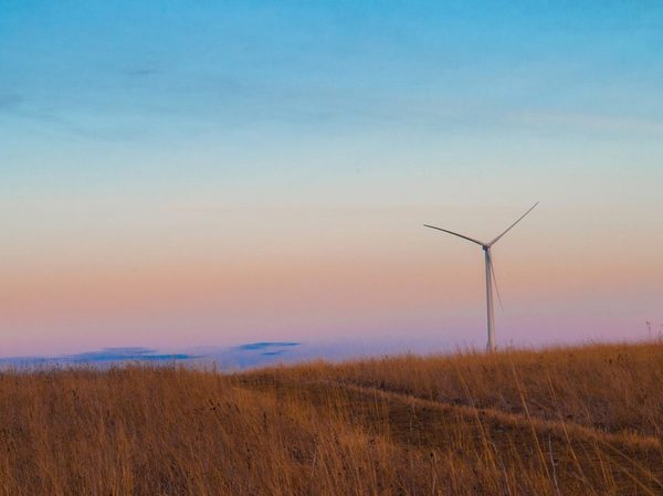 Wind turbine by Adam Bigelow '20