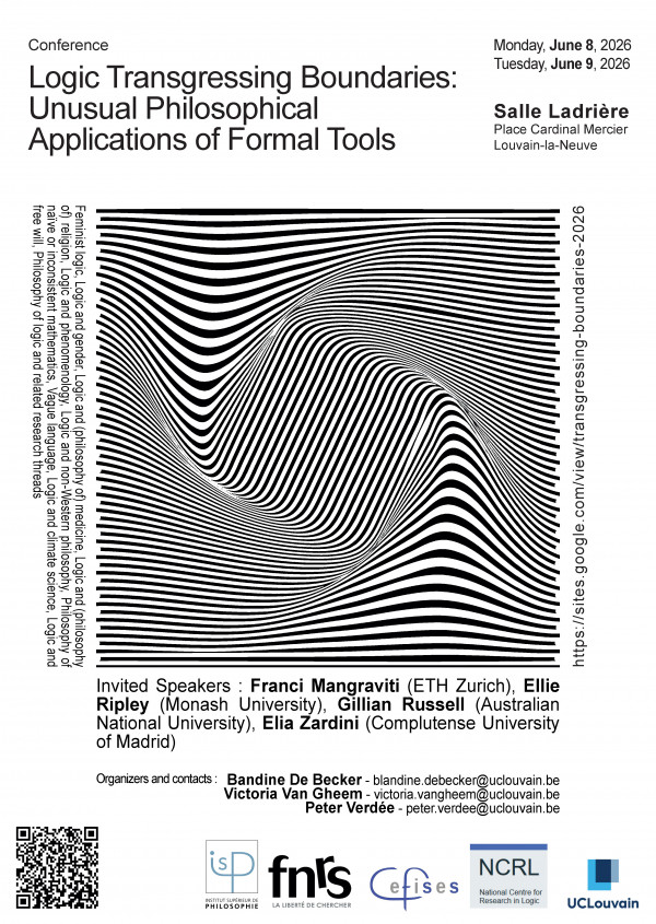 Affiche Conference Logic Transgressing Boundaries Unusual Philosophical 1avril2026