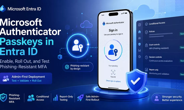 How To Enable And Roll Out Microsoft Authenticator Passkeys In Microsoft Entra ID: A Step-by-Step Guide - CHARBEL NEMNOM - MVP | MCT | CCSP | CISM - Cloud & CyberSecurity