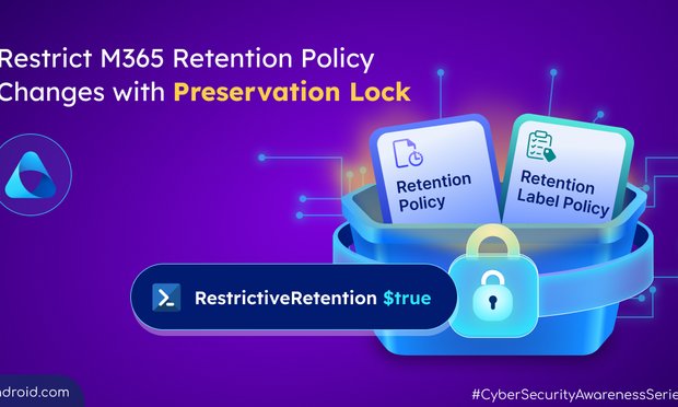 Configure Preservation Lock in Microsoft 365