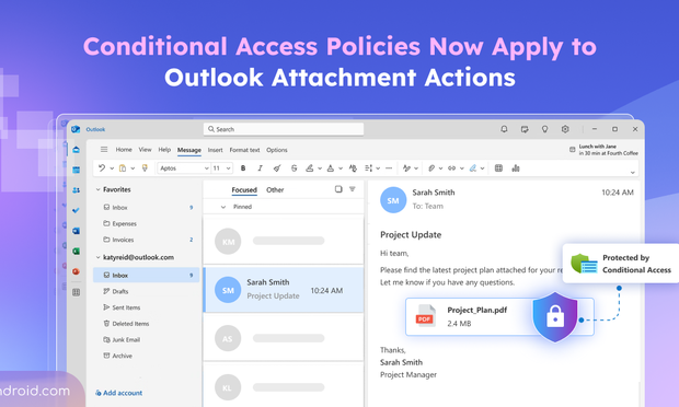 Microsoft Adds Conditional Access for Outlook Attachments