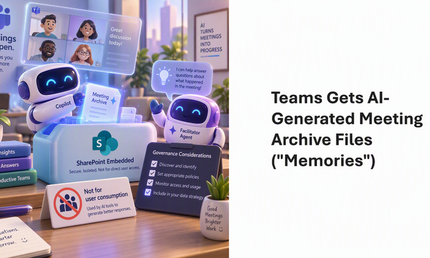 AI-generated Meeting Archive Files for Teams Meetings