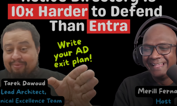 Microsoft Architect: Active Directory Is 10x Harder to Defend Than Entra