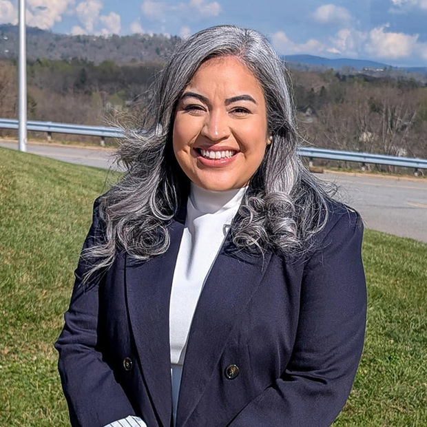 Elsilee Garcia poses at the BCS Central Services building.