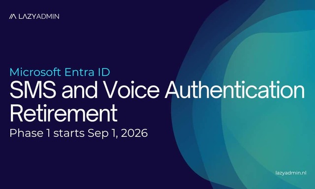 Microsoft Entra ID Will Retire SMS and Voice Authentication