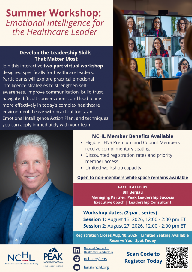 Summer Workshop Emotional Intelligence with Bill Bergau