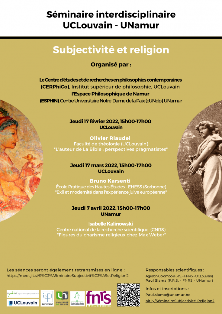 Subjectivit&eacute; religion