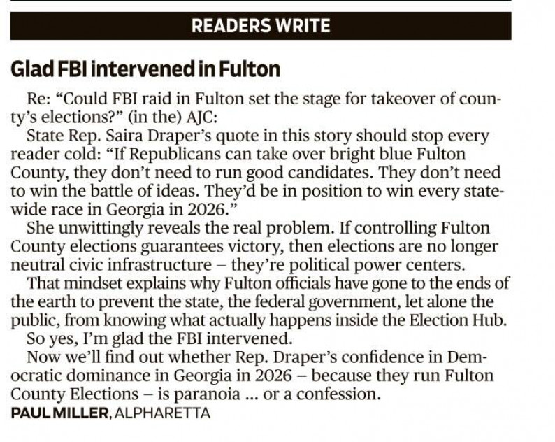 OpEd on FBI Raid - 2-4-26